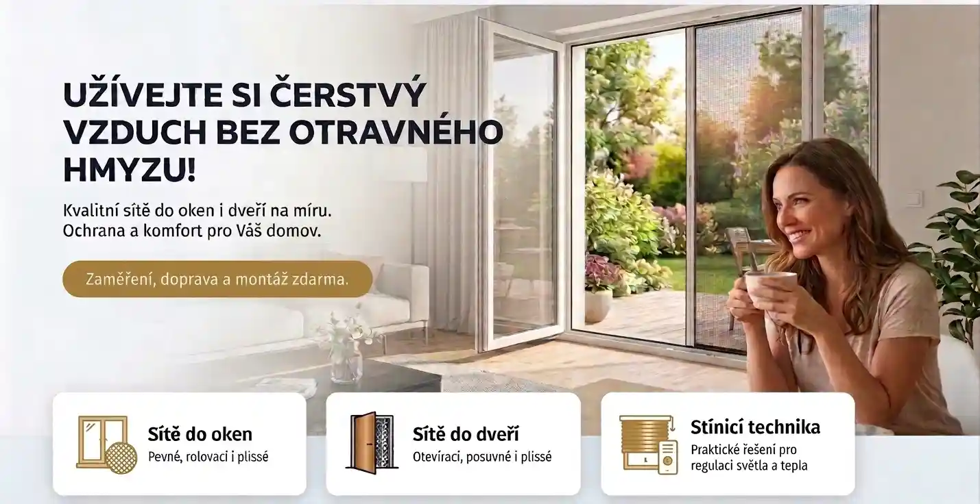 Sítě proti hmyzu Jihlava